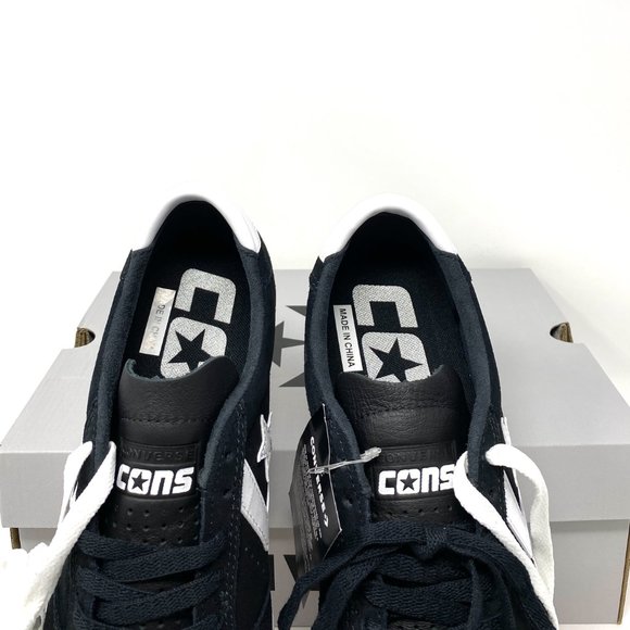 💖MEGA SALE💖Converse Checkpoint Pro Black Suede Low Sneakers Men's 165265C - Picture 4 of 11